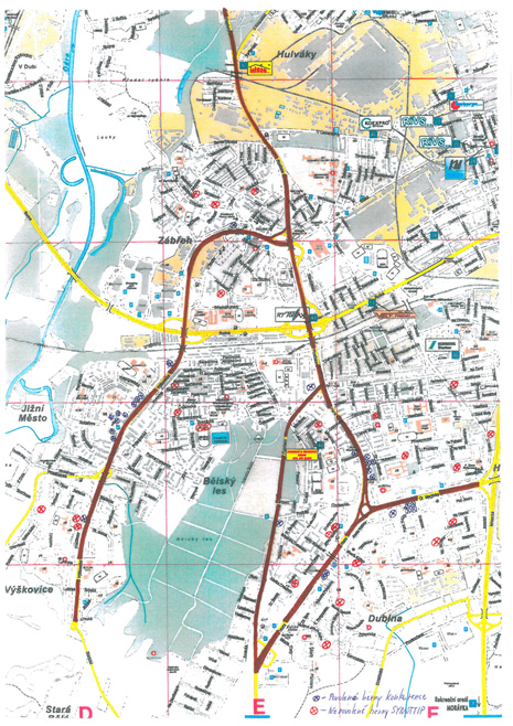 Mapa Ostrava Mapa Ostrava